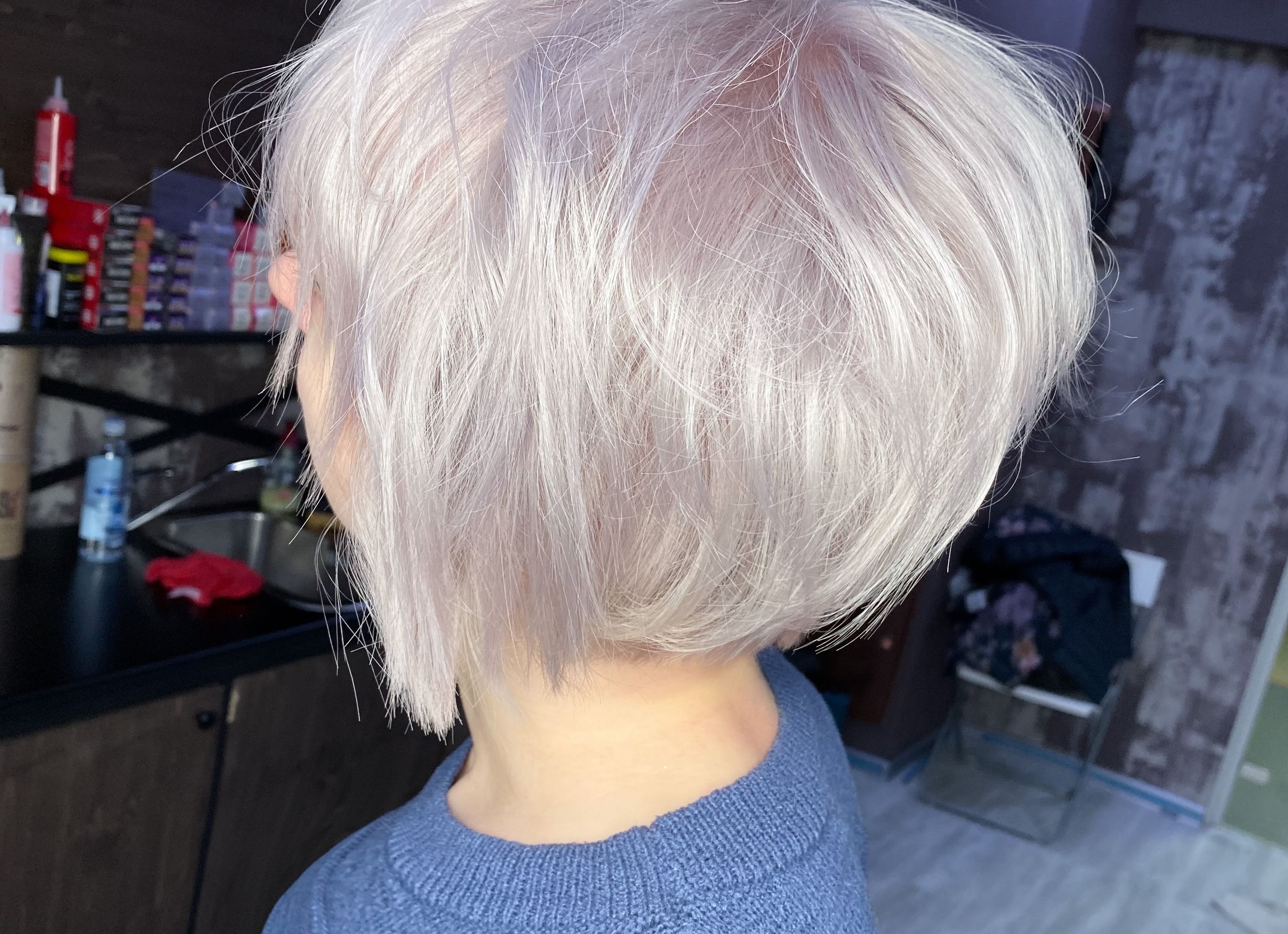 Идеи платинового блонда для короткой стрижки