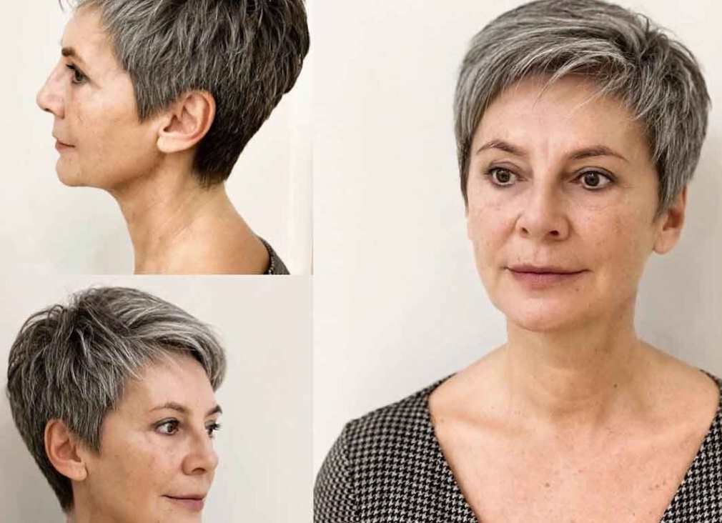 Модная и удобная стрижка пикси на короткие волосы для женщин 60+: современные варианты идеального стиля