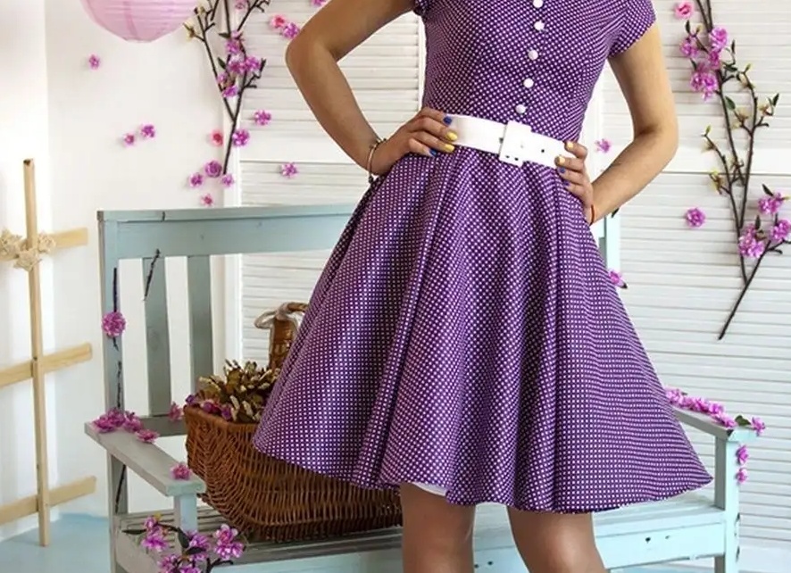 Платья стиляги: модные наряды для женщин с пышными формами